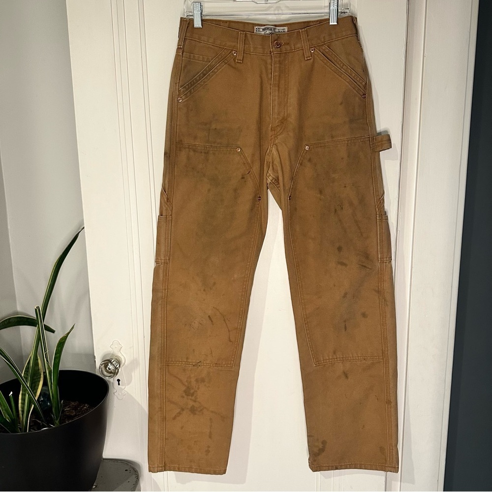 Vintage Levi’s Strauss Double Knee Workwear Fit Men’s 30x32 Riveted Work Heavy